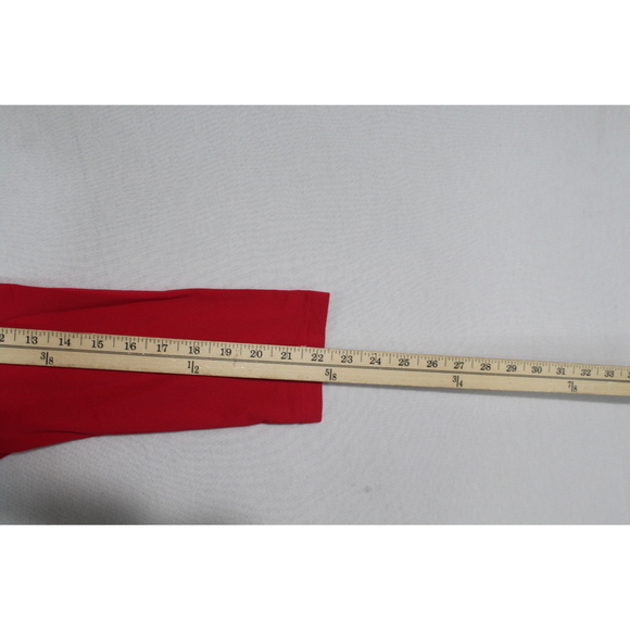 Adidas Women Red SweatShirt Golf Polo 3/4th Sleeve Size Small - Picture 5 of 7